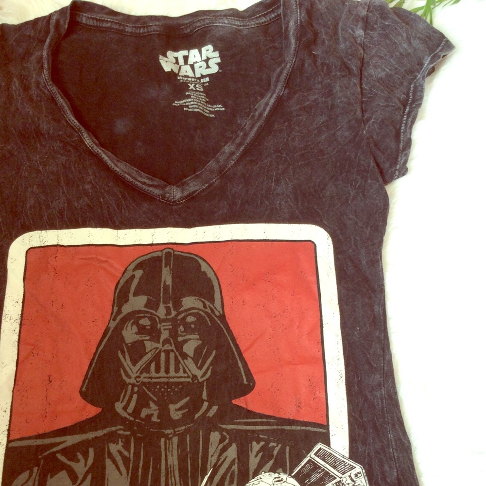Star Wars Black Stonewash Shirt